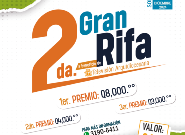 Gran Rifa a beneficio de TVA