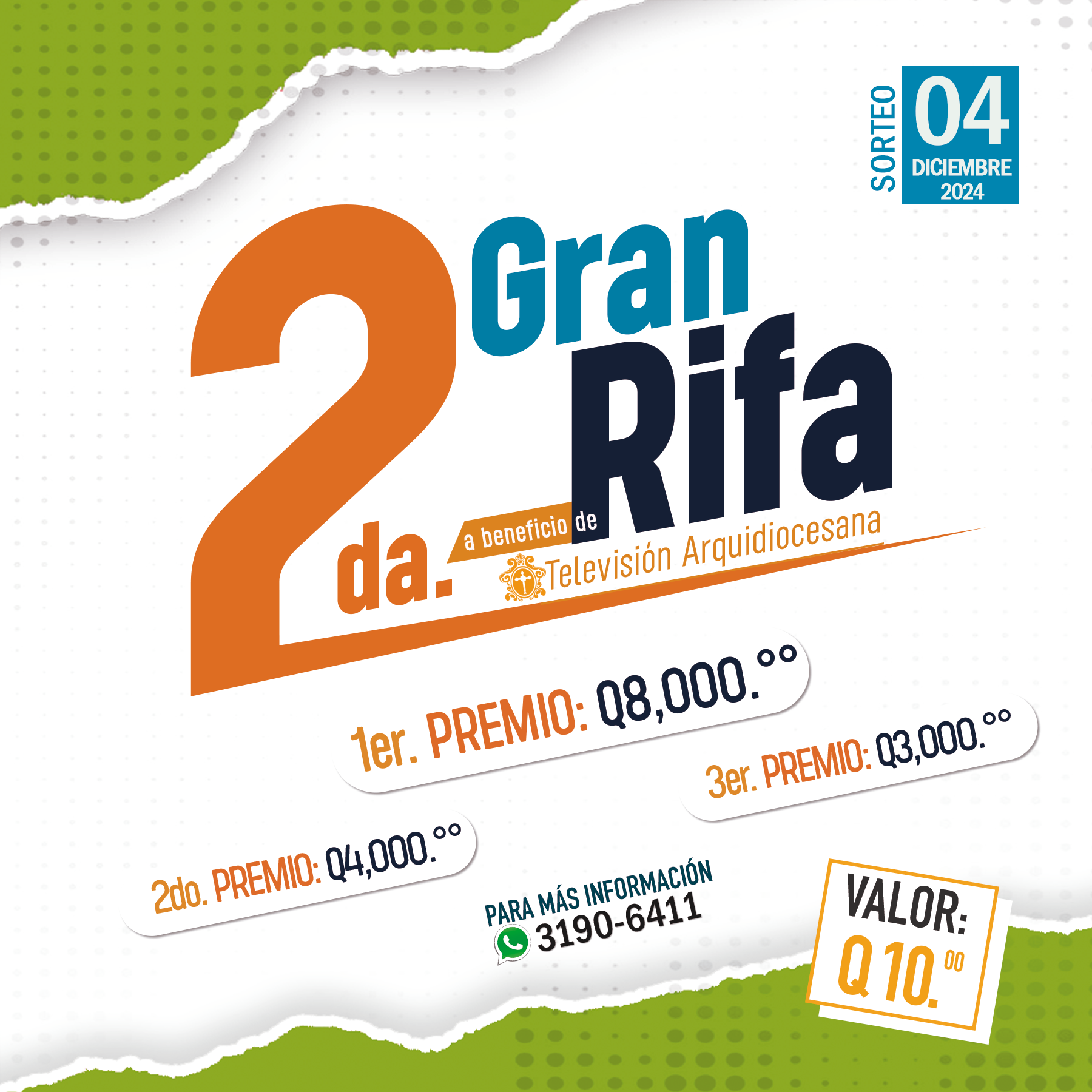 Gran Rifa a beneficio de TVA